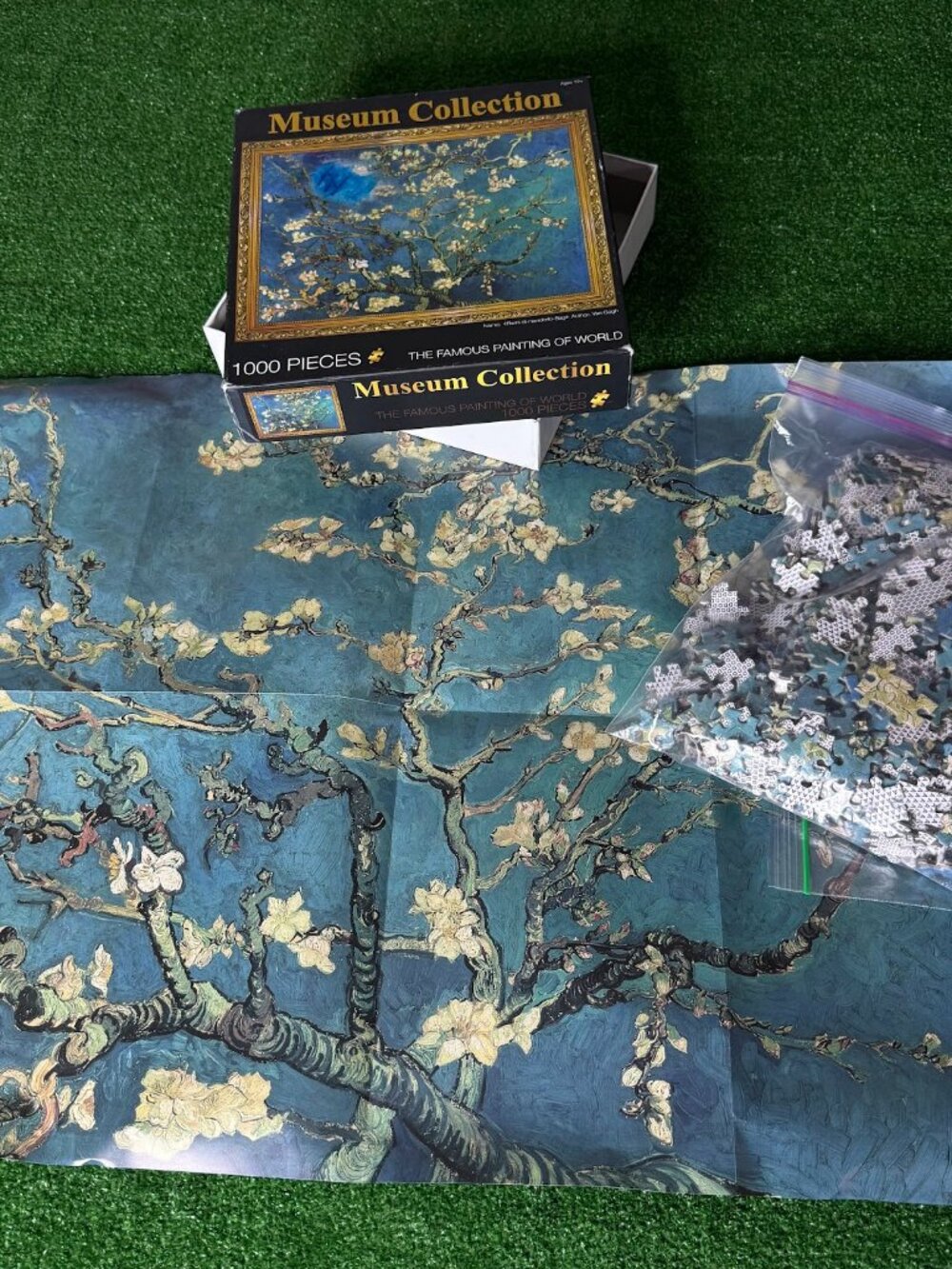 Van Gogh Almond Blossom Rami di Mandorlo 1000 Piece Puzzle Art Museum Collection